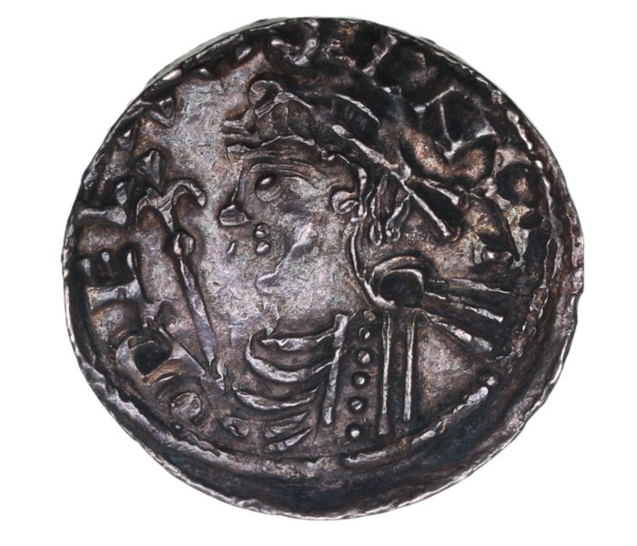 Cnut AD 1016-1035 Silver Penny Chester