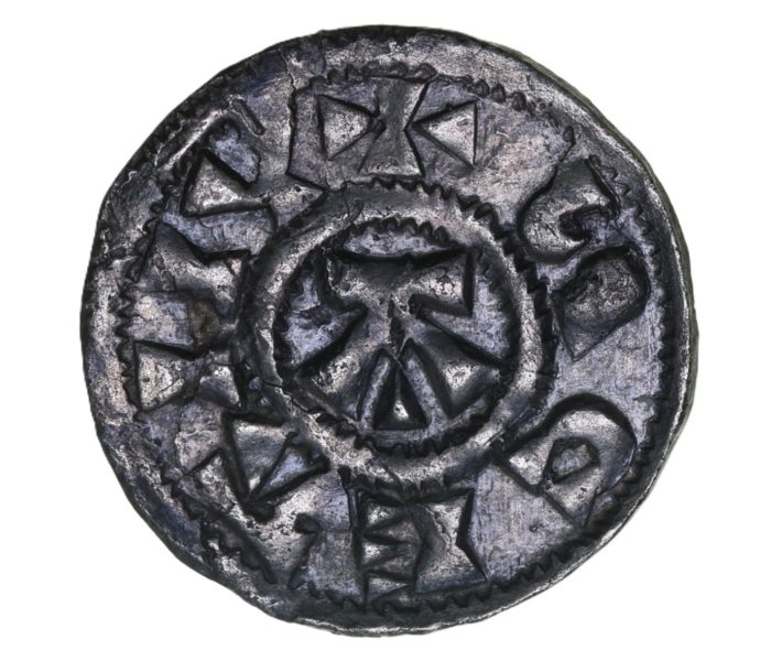 ANGLO VIKING AD 885-954 St Edmund Memorial Silver Penny