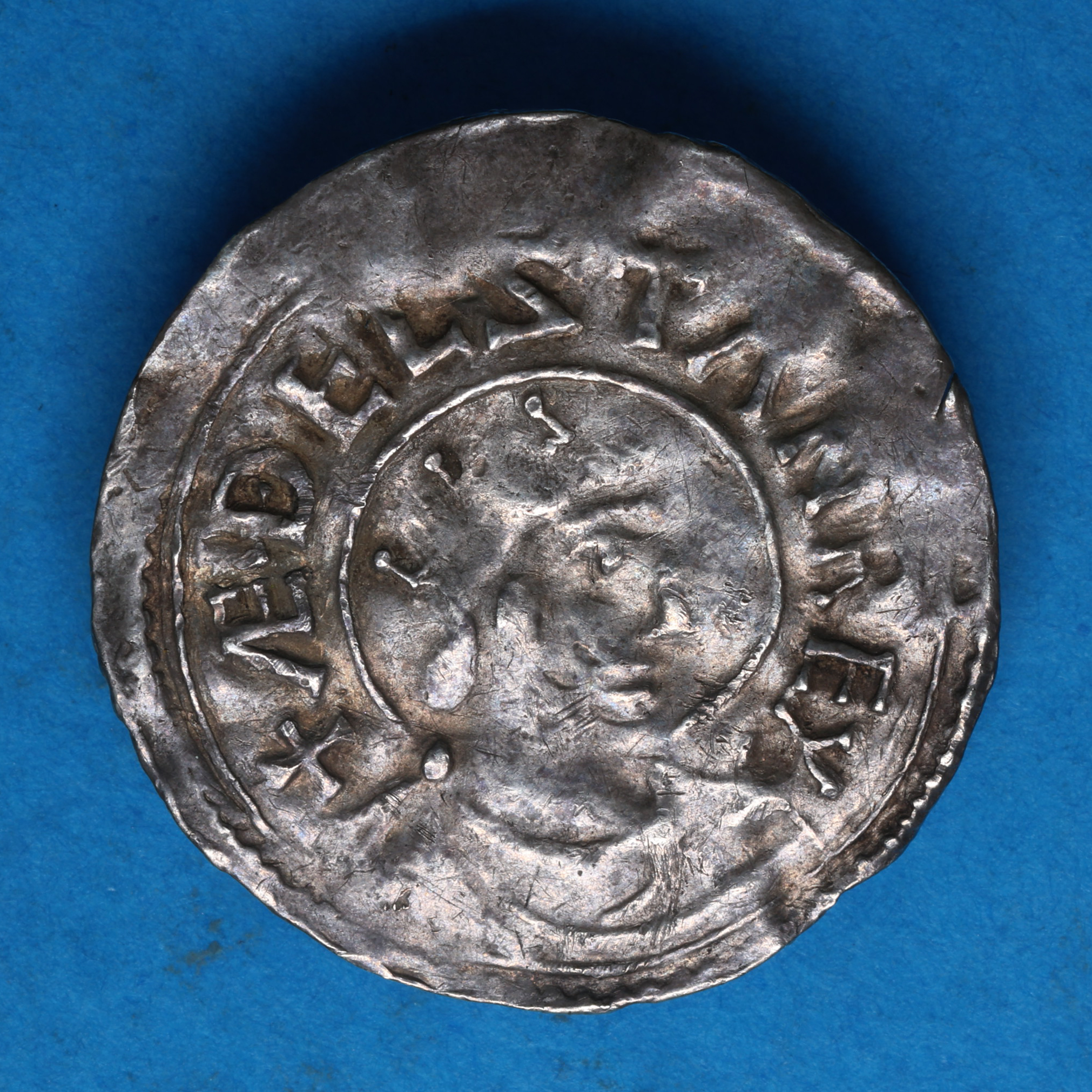 Aethelstan AD 924-939 Silver Penny Crowned bust type London *Rare* - Image 3