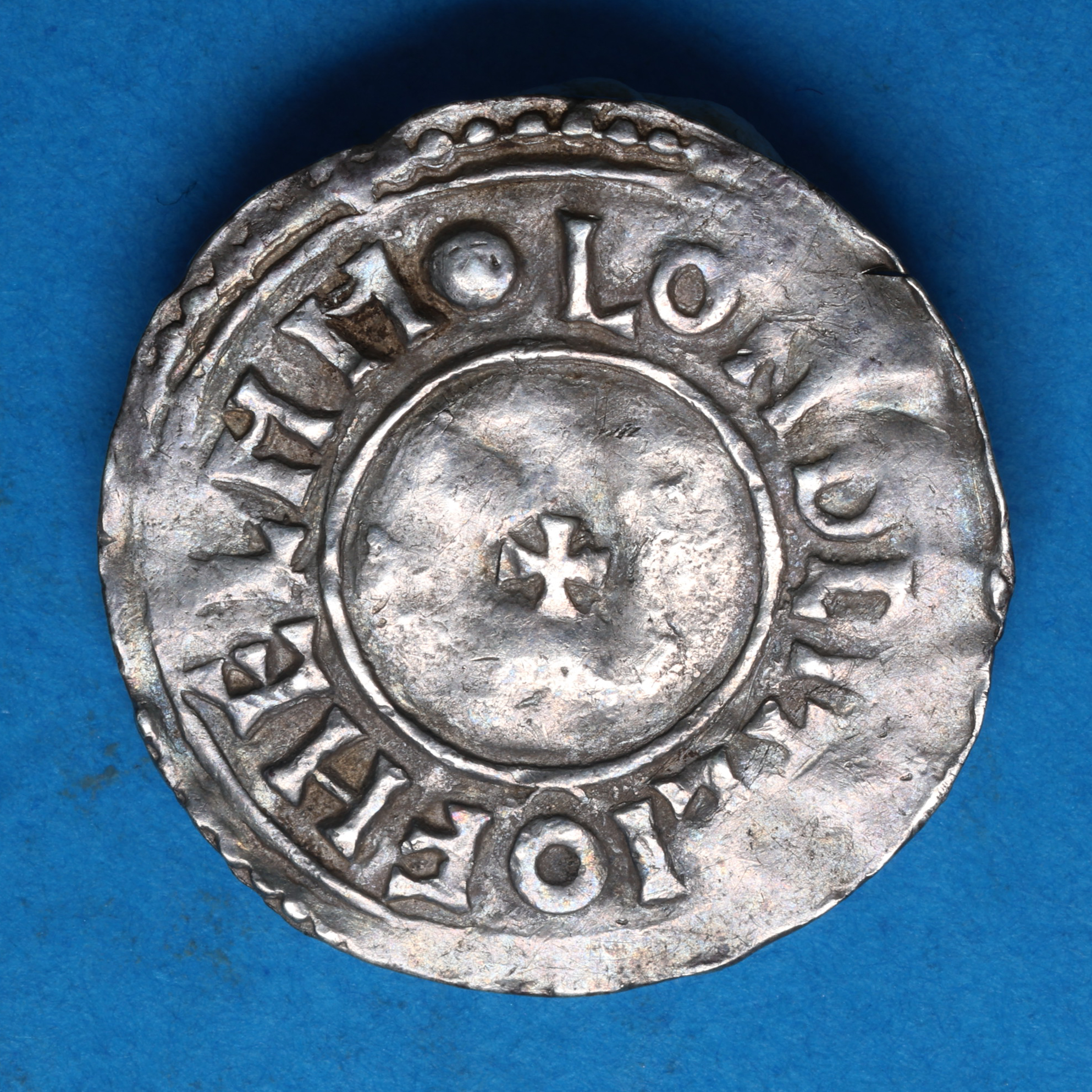 Aethelstan AD 924-939 Silver Penny Crowned bust type London *Rare* - Image 4