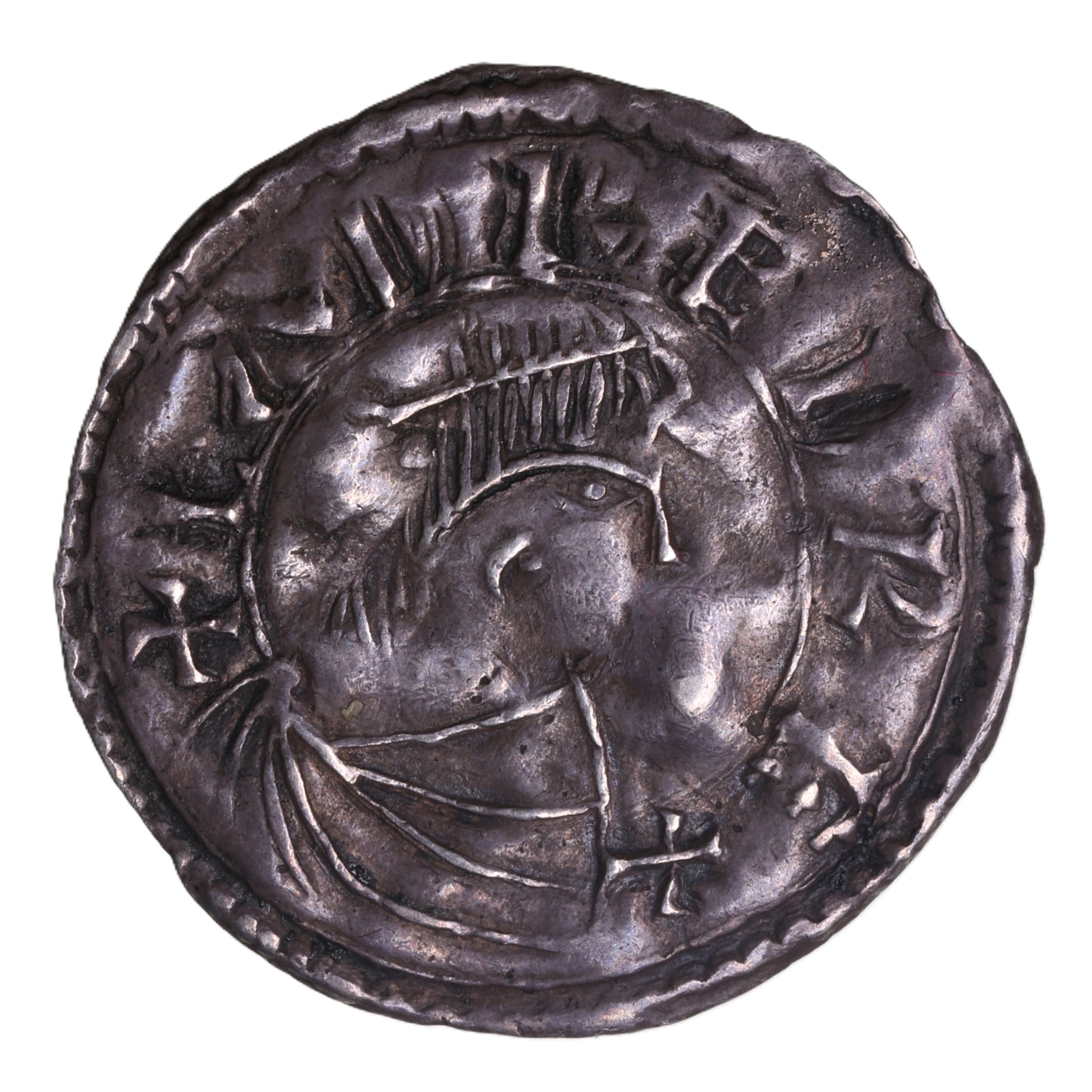 Eadred AD 946-955 Silver Penny Crowned bust right *Rare*