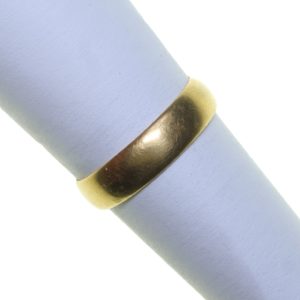 Post Medieval Gold Posy Ring with Inscription 17th Century AD