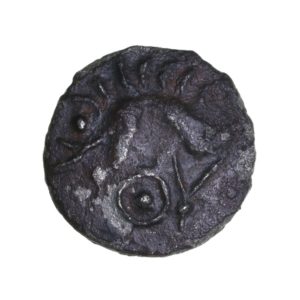 Iceni 1st Century BC Silver Half Unit Norfolk Ring Boar