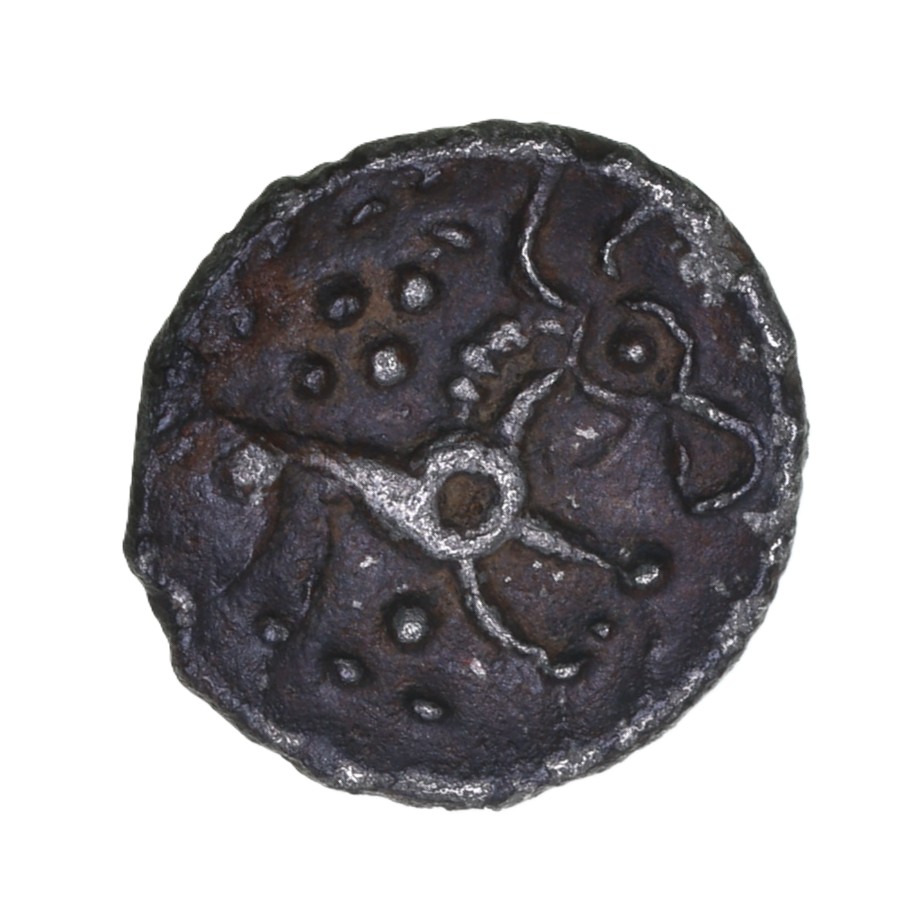 Iceni 1st Century BC Silver Half Unit Norfolk Ring Boar - Image 2