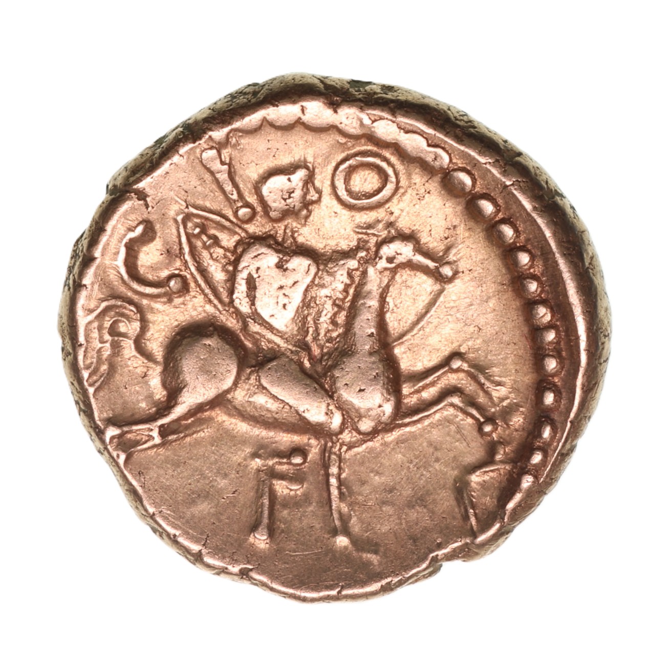 Atrebates Verica Vine Leaf type Gold Stater 10-40AD ex Vine Leaf Hoard