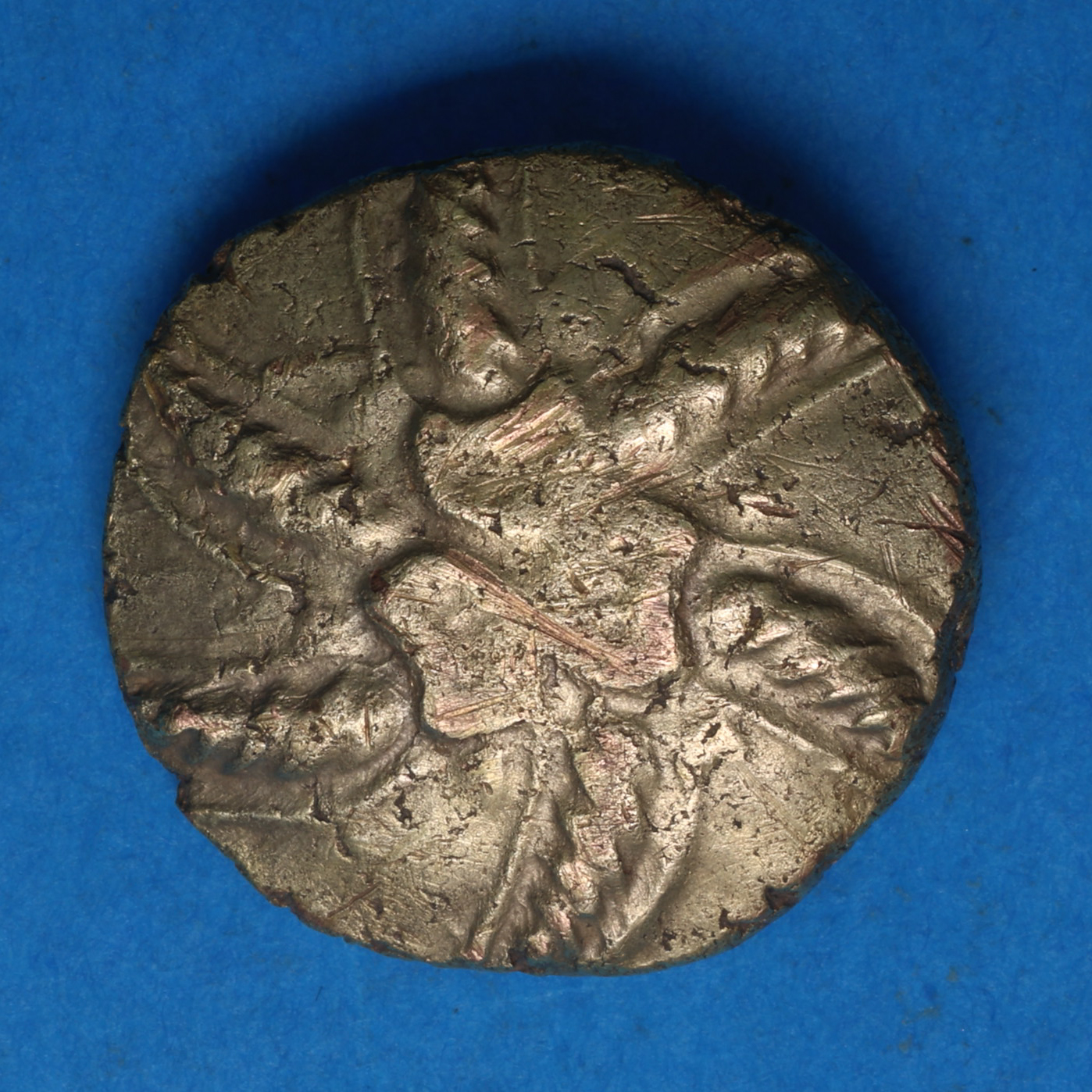 Catuvellauni Addedomaros 45-25 BC Gold Stater Addedomaros Spiral - Image 4