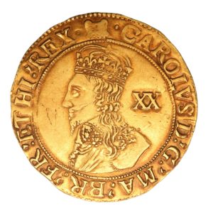 Charles I AD 1625-1649 Gold Unite Group D