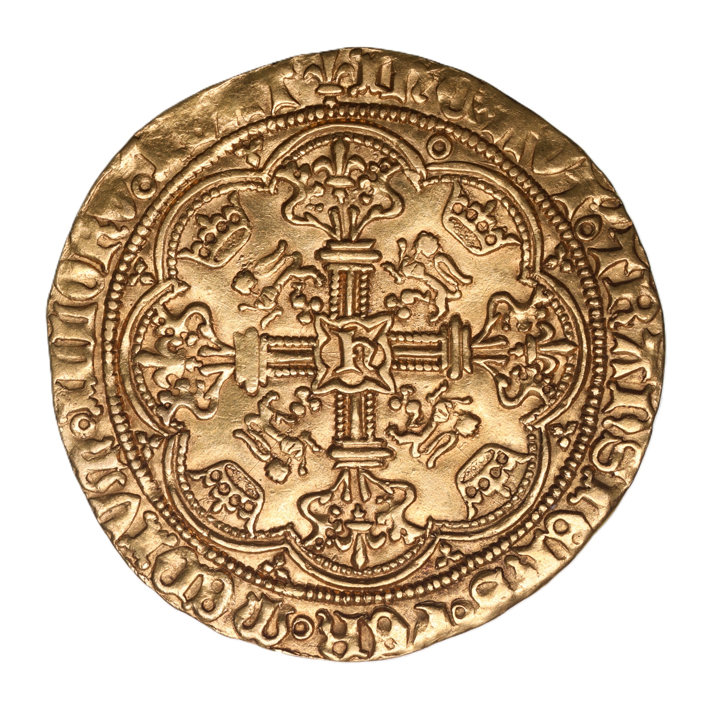 Henry VI AD 1422-1461 Gold Noble 1st Reign - Image 2