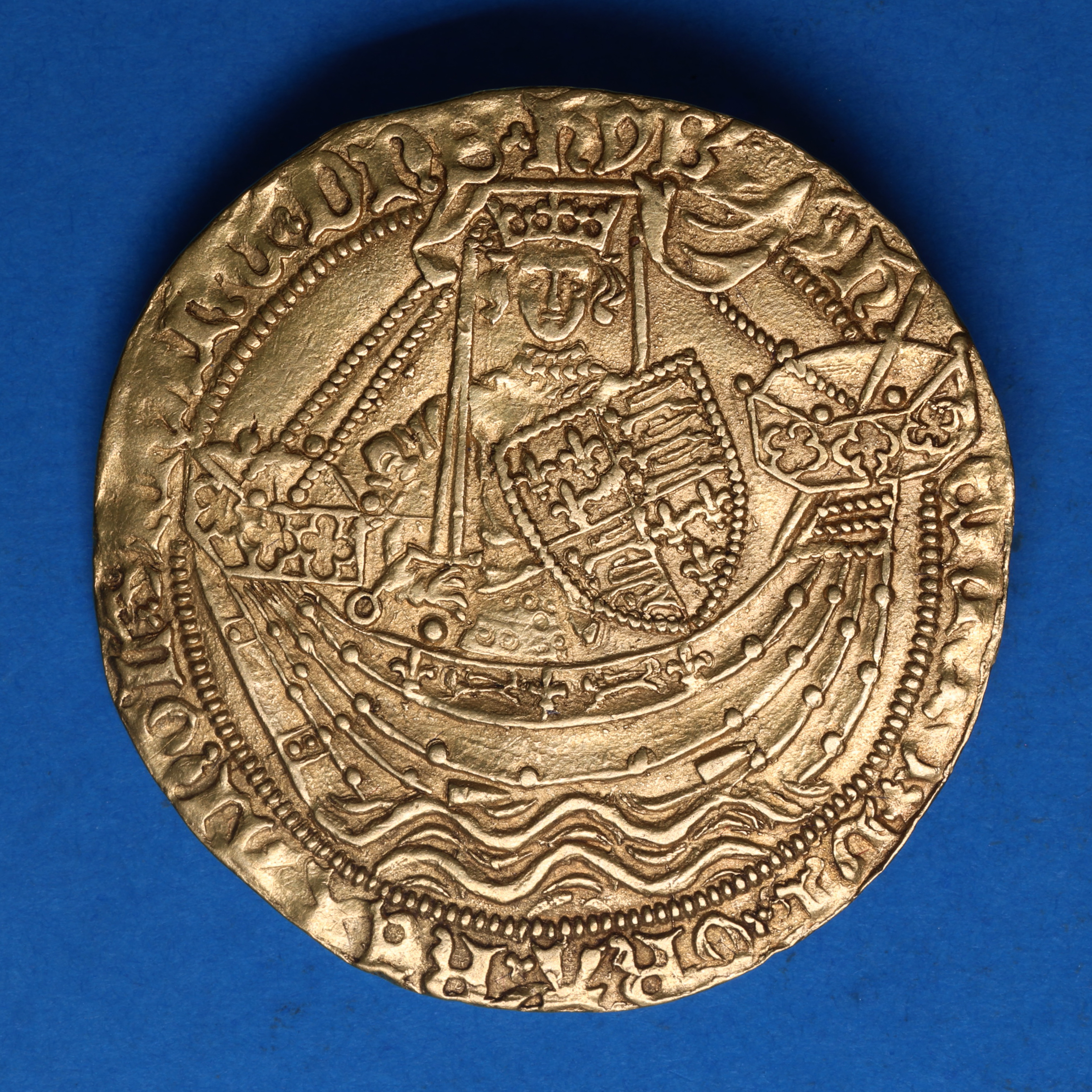 Henry VI AD 1422-1461 Gold Noble 1st Reign - Image 3