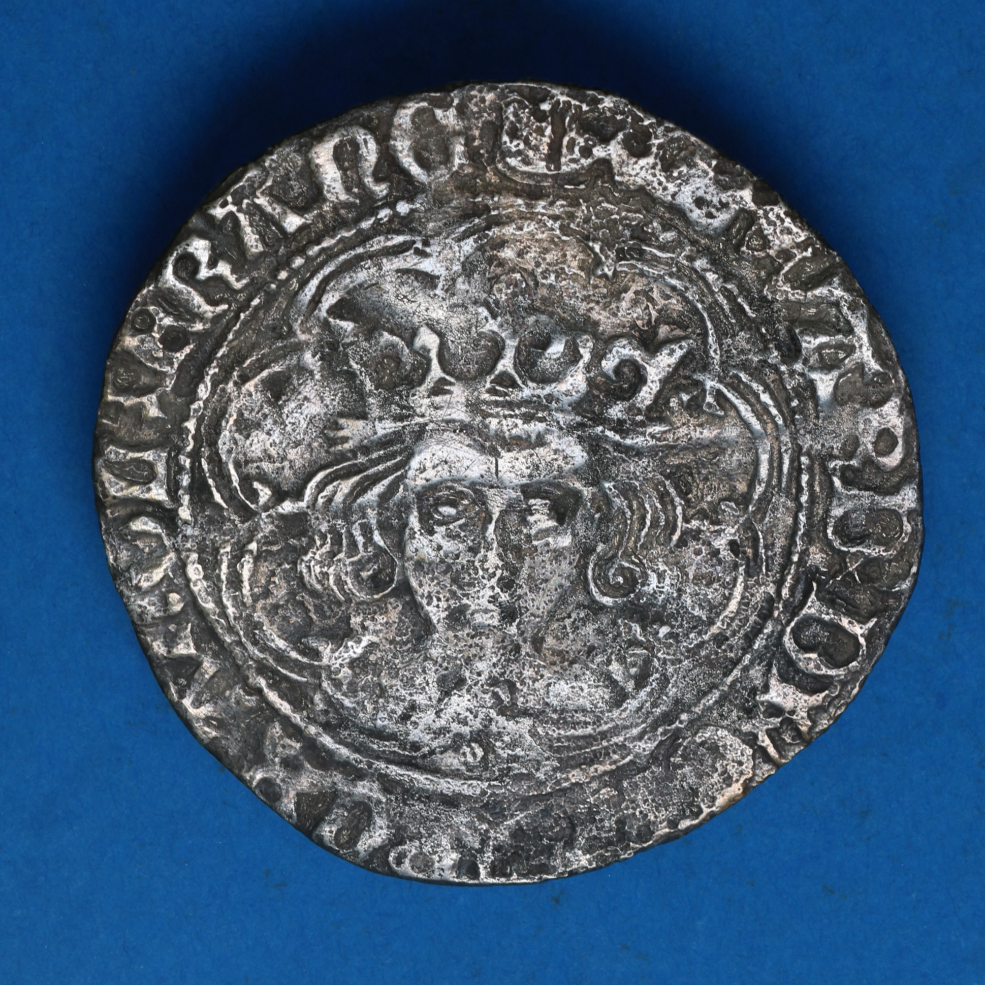 Richard III / Edward V AD 1485-1485 Silver Groat London Boars head - Image 3