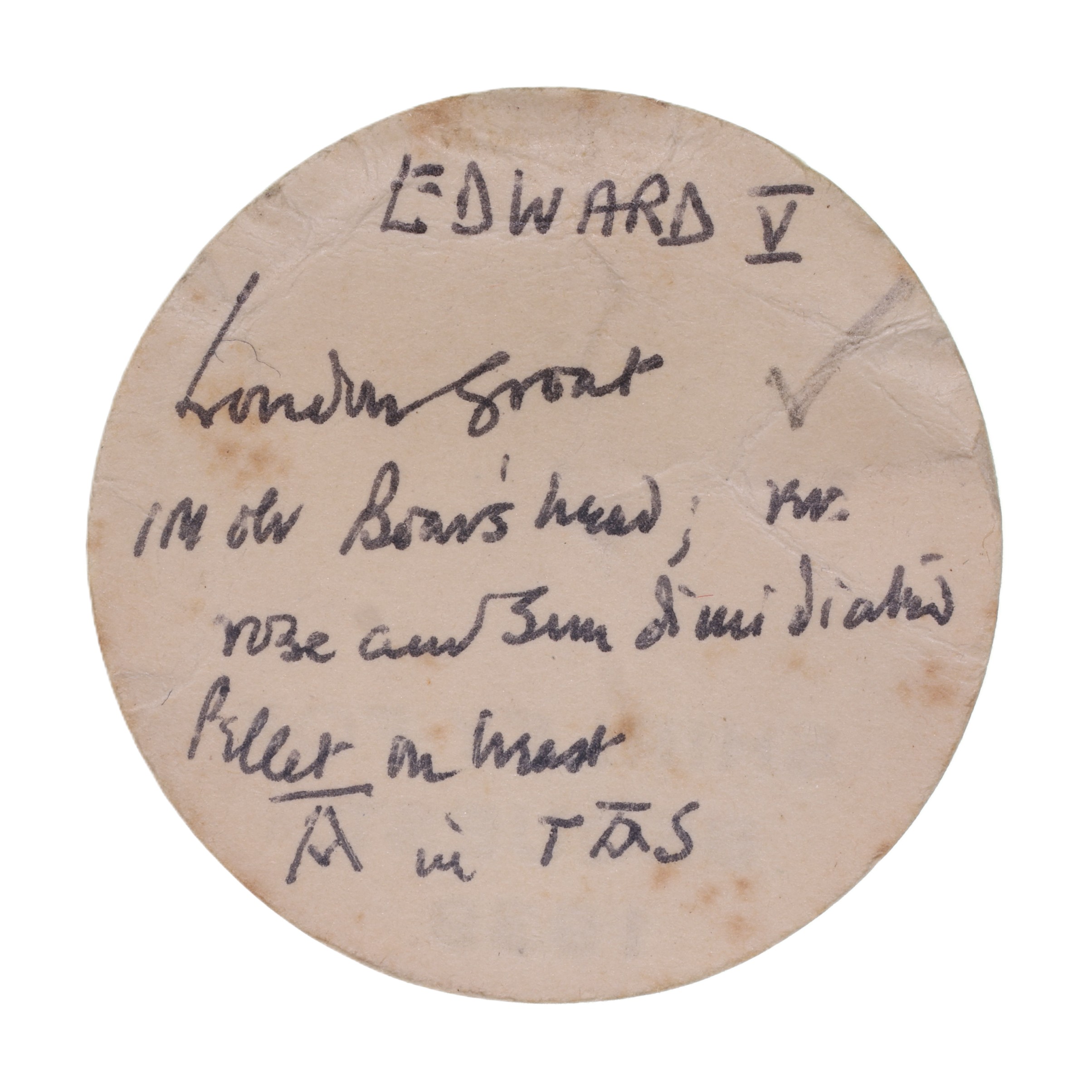 Richard III / Edward V AD 1485-1485 Silver Groat London Boars head - Image 5