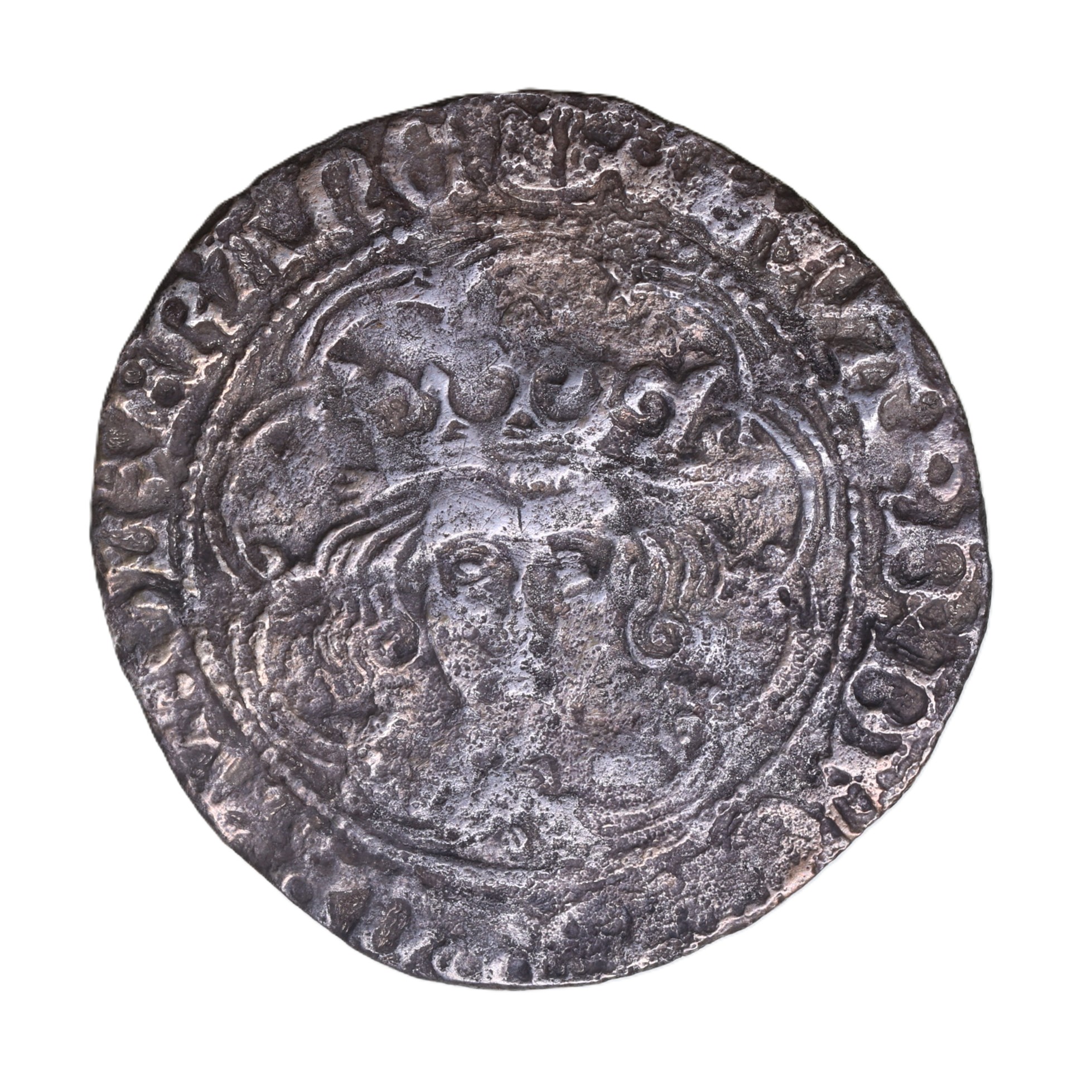 Richard III / Edward V AD 1485-1485 Silver Groat London Boars head