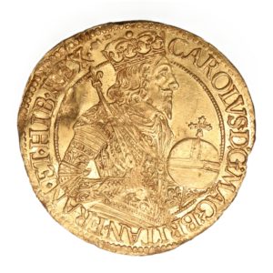 Scotland Charles I AD 1625-1649 Gold Unite 3rd Coinage Briot