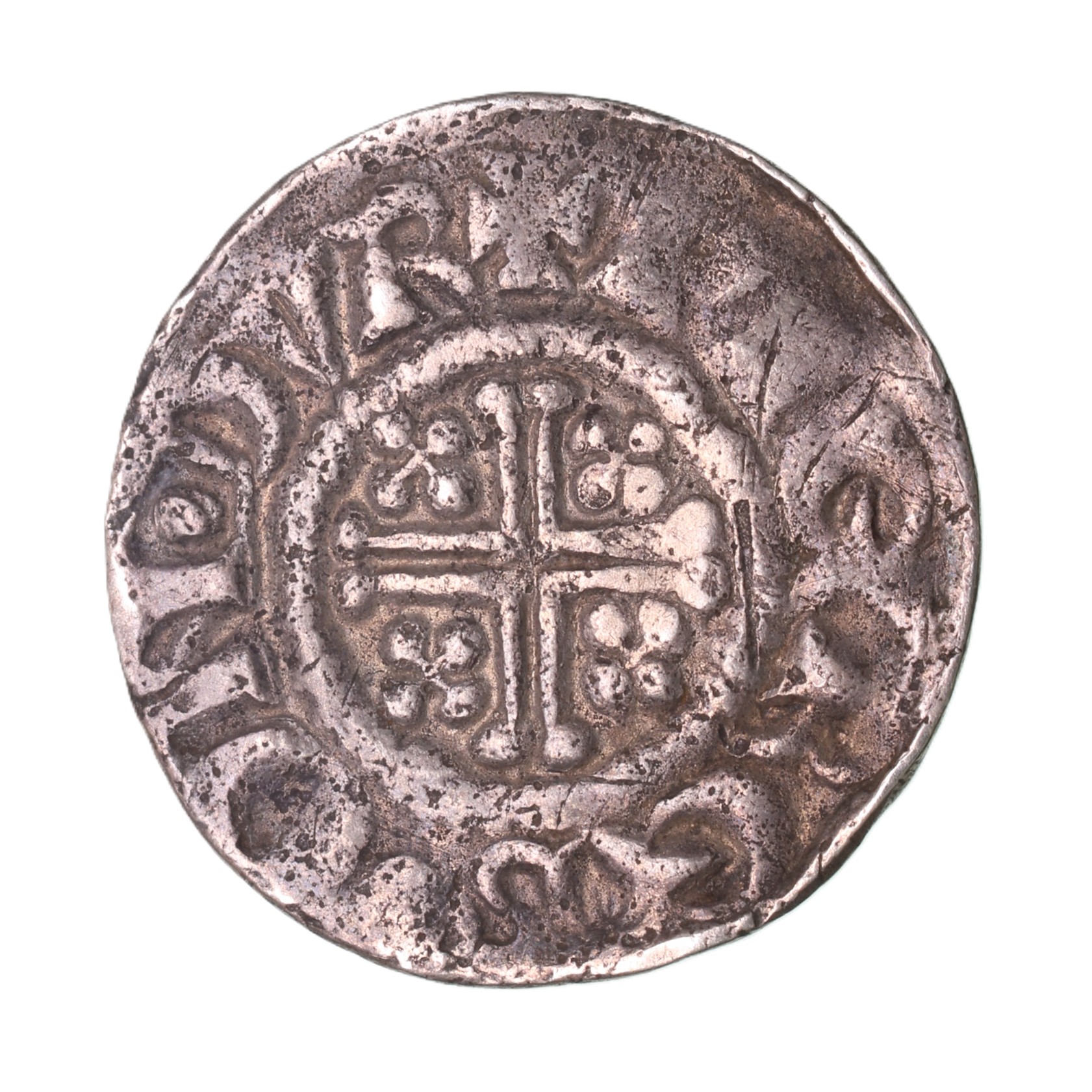 John AD 1199-1216 Silver Penny London Type 5b Durham - Image 2