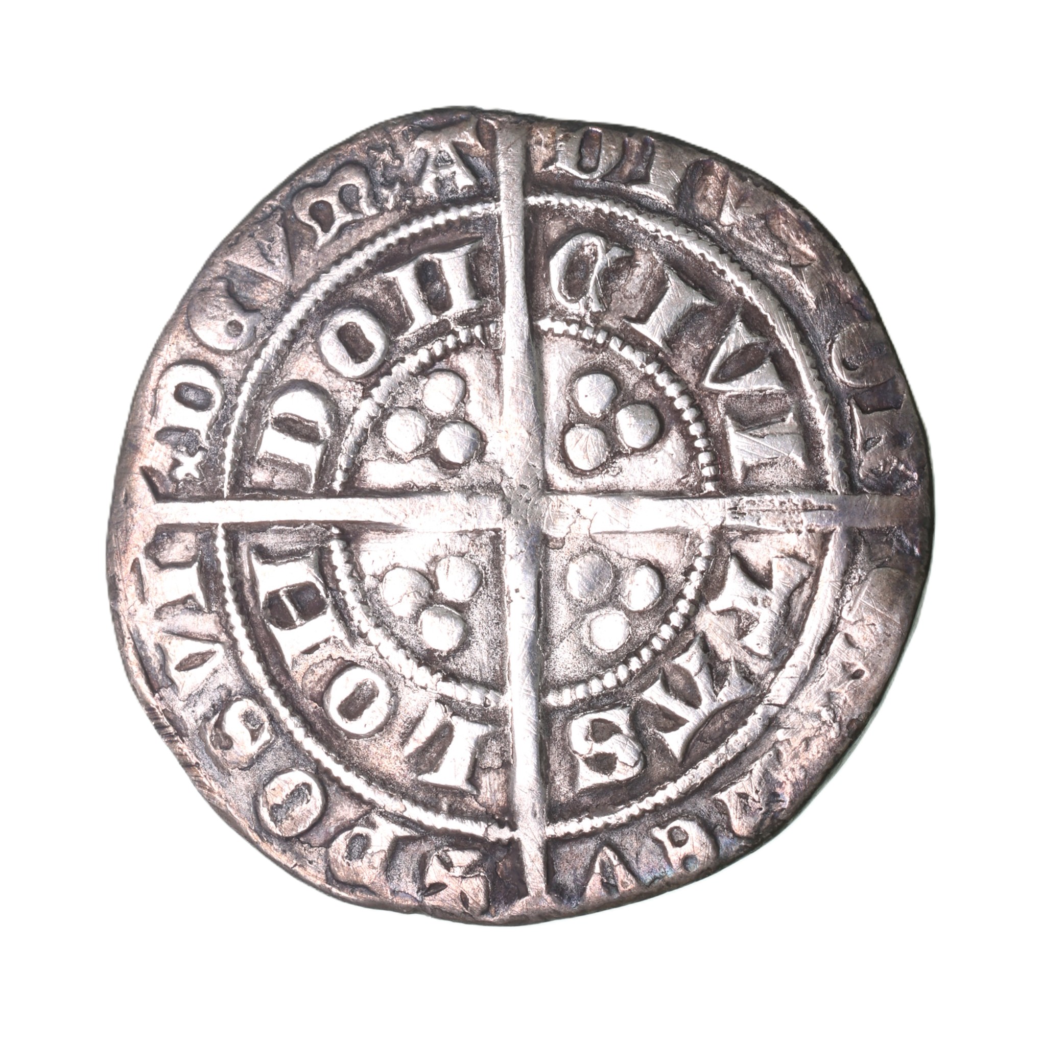 Edward III AD 1327-1377 Silver Groat London - Image 2