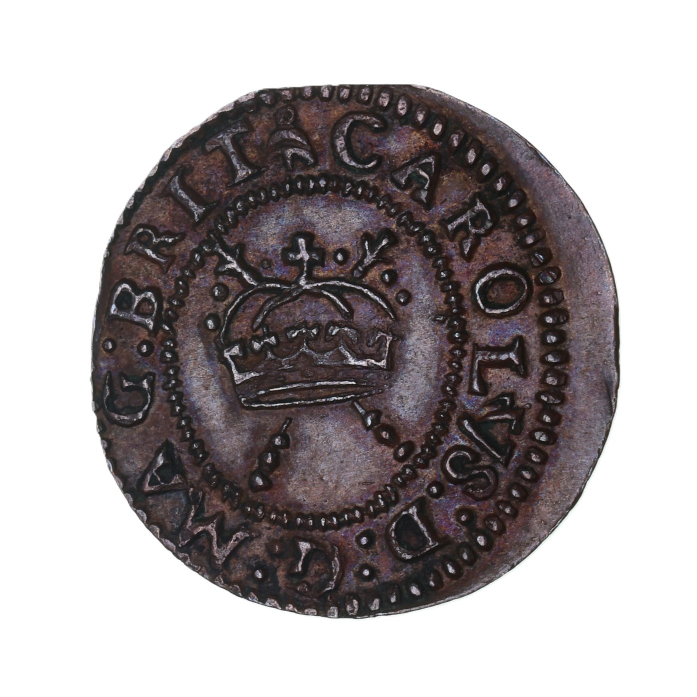 Charles I AD 1625-1649 Copper Farthing - Image 2