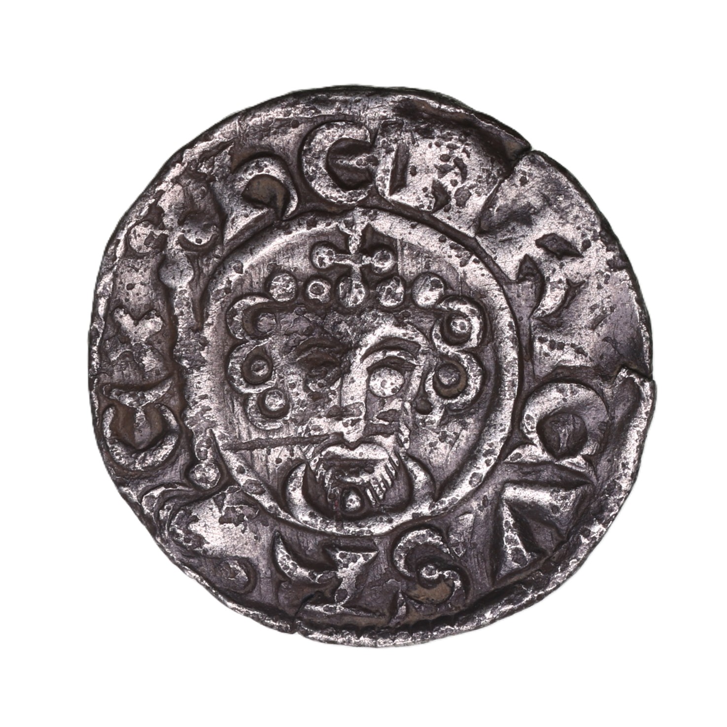 John AD 1199-1216 Silver Penny Kings Lynn