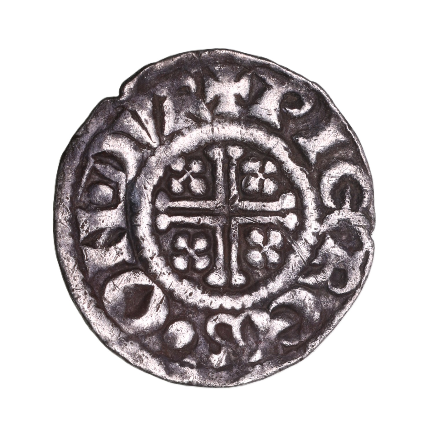 John AD 1199-1216 Silver Penny Durham - Image 2