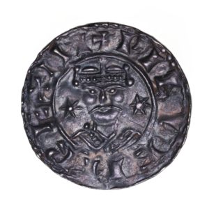 William I 'The Conqueror' AD 1066-1087 Silver Penny Two Stars type Wallingford