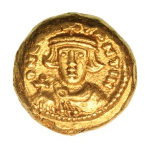 BYZANTINE Constans II AD 641-668 Gold Solidus Carthage