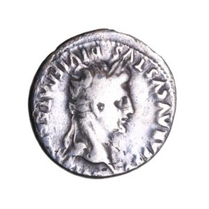 Augustus 27 BC - AD 14 Silver Denarius Lyon