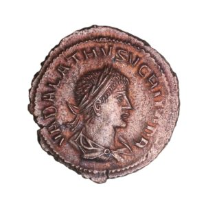 Vabalathus with Aurelian AD 270-272 Bronze Antoninianus