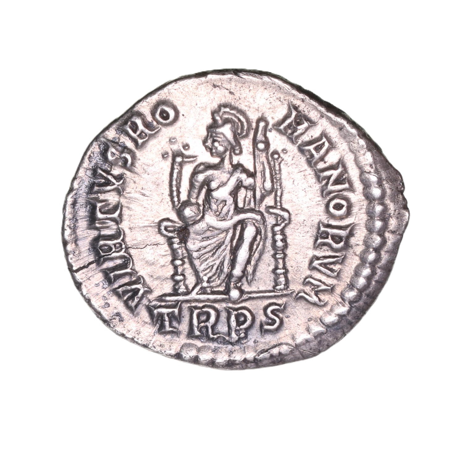 Magnus Maximus AD 383-388 Silver Siliqua Trier - Image 2