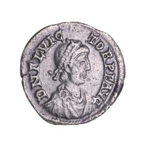 Flavius Victor AD 387-388 Silver Siliqua Aquileia