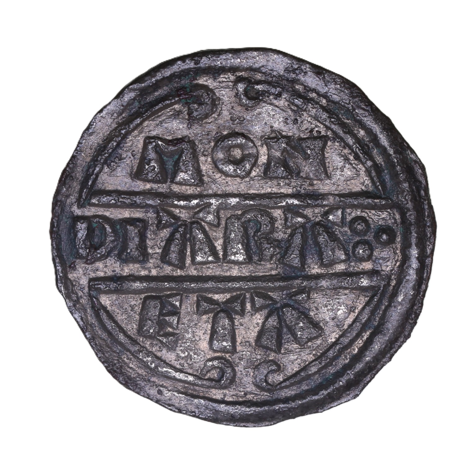 Kings of Wessex Alfred the Great AD 871-899 Silver Penny Lunettes type Canterbury - Image 2