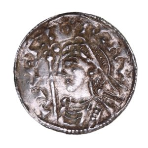 Cnut AD 1016-1035 Silver Penny Short Cross type Dover