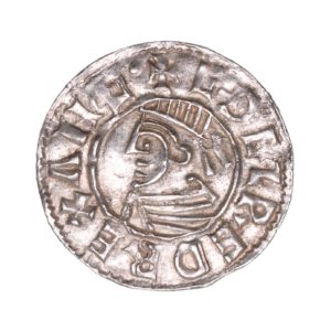 Aethelred II AD 978-1016 Silver Penny Lincoln