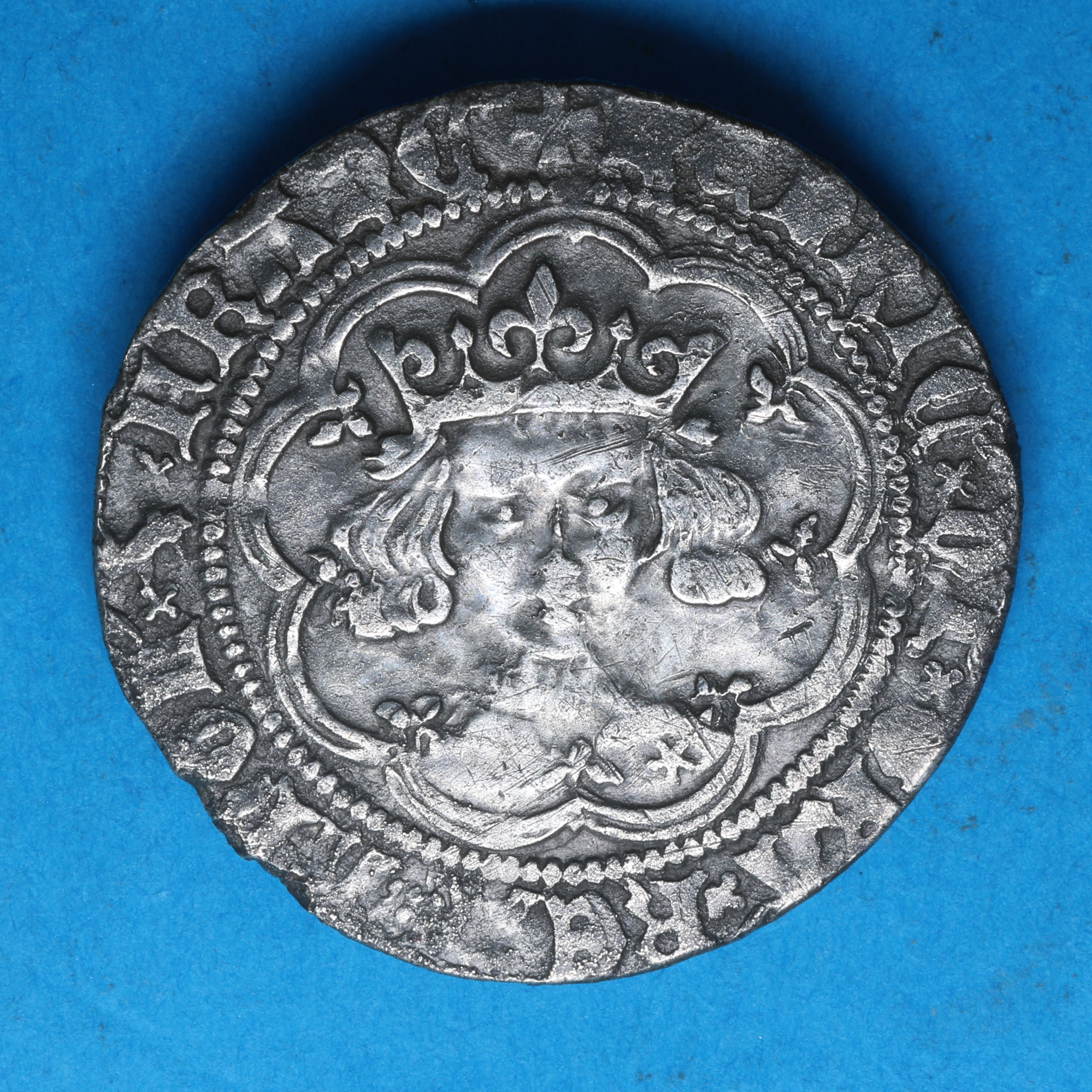 Henry V AD 1413-1422 Silver Groat London - Image 3