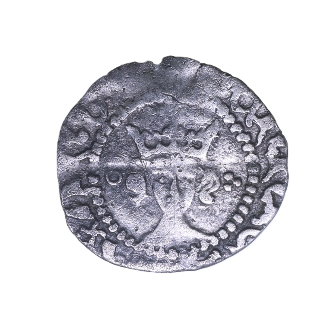 Henry V AD 1413-1422 Silver Halfpenny London