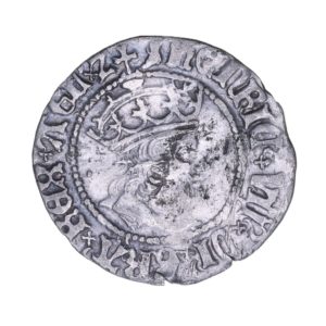 Henry VII AD 1485-1509 Silver Halfgroat Profile issue