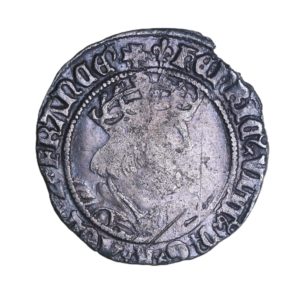 Henry VIII AD 1509-1547 Silver Groat 2nd issue