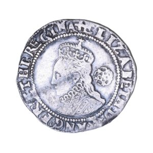 Elizabeth I AD 1558-1603 Silver Shilling 5th issue AD 1579