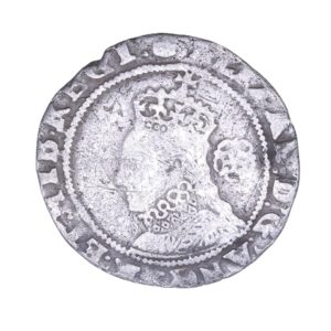 Elizabeth I AD 1558-1603 Silver Shilling 6th issue