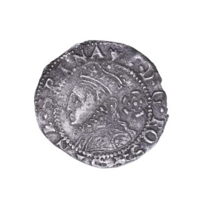 Elizabeth I AD 1558-1603 Silver Threefarthings 3rd/4th issue