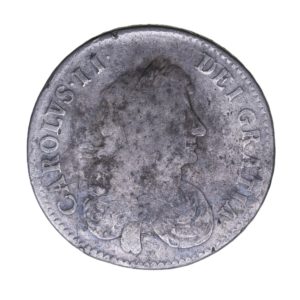 Charles II AD 1660-1685 Silver Halfcrown AD 1670
