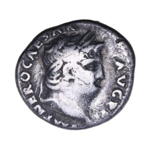 Nero AD 54-68 Silver Denarius Rome