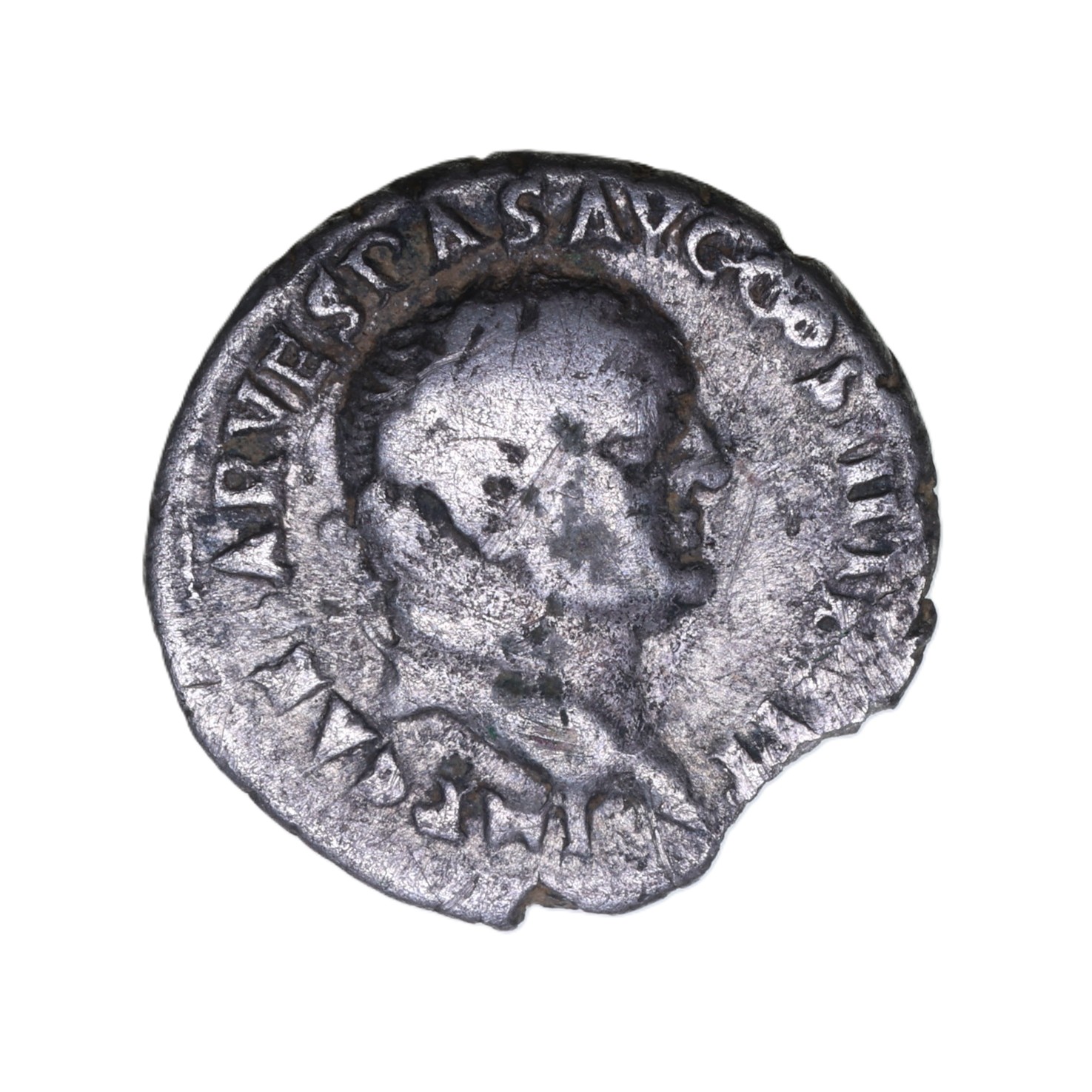 Vespasian AD 69-79 Silver Denarius Ephesus
