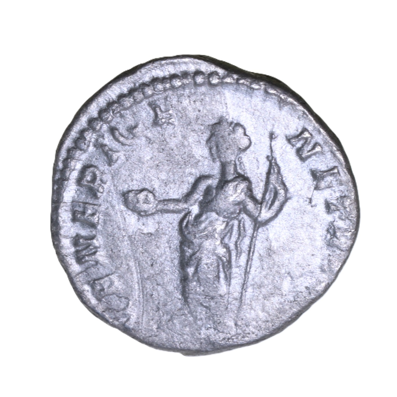 Julia Domna wife of Septimius Severus AD 193-211 Silver Denarius Rome - Image 2