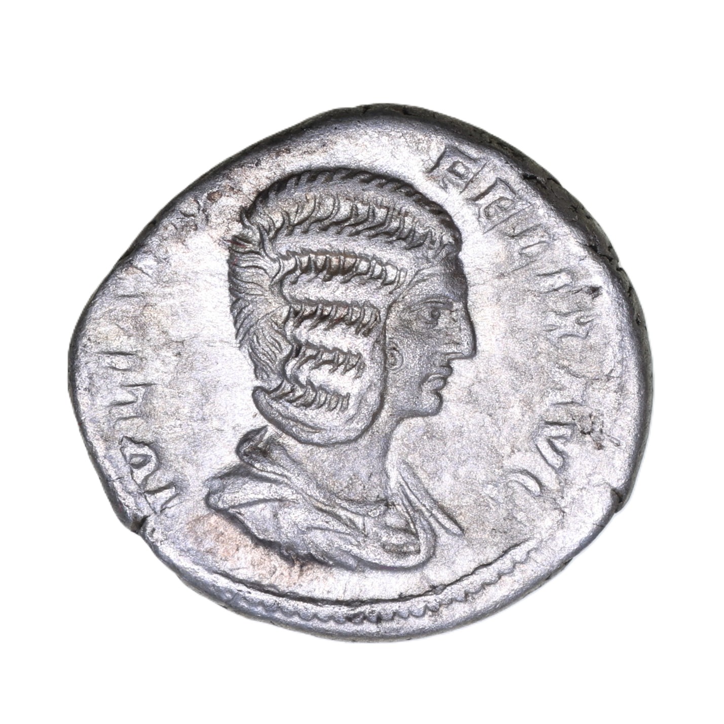 Julia Domna wife of Septimius Severus AD 193-211 Silver Denarius Rome
