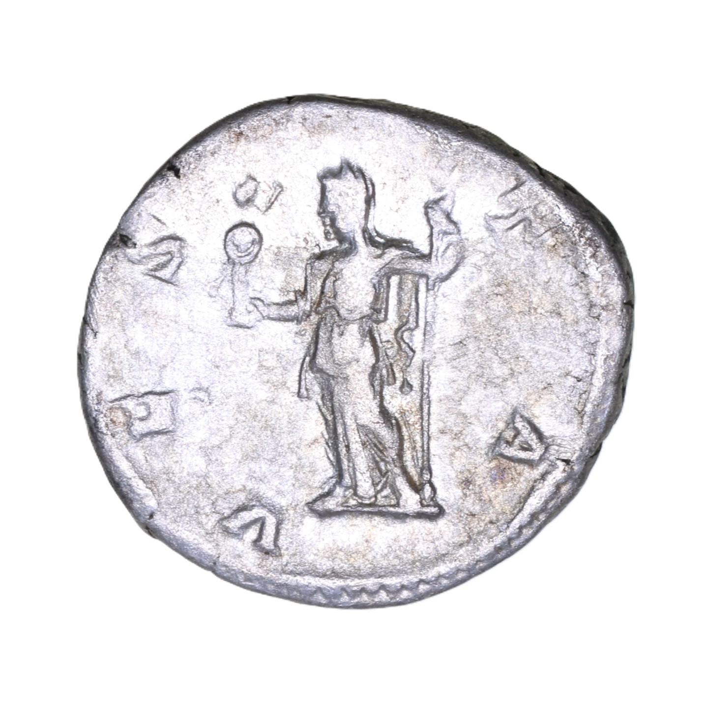 Julia Domna wife of Septimius Severus AD 193-211 Silver Denarius Rome - Image 2