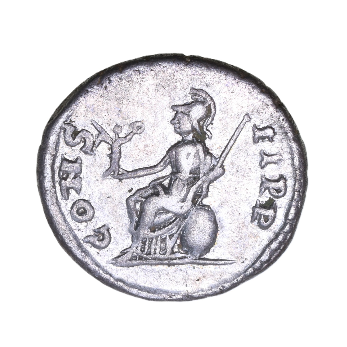 Elagabalus AD 218-222 Silver Denarius Antioch - Image 2