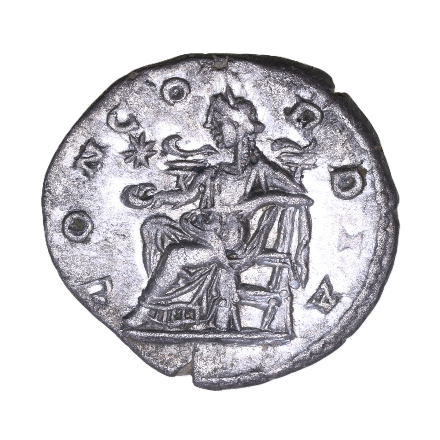 Julia Paula wife of Elagabalus AD 218-222 Silver Denarius Rome - Image 2