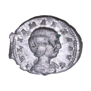 Julia Maesa Grandmother of Elagabalus AD 218-222 Silver Denarius Rome