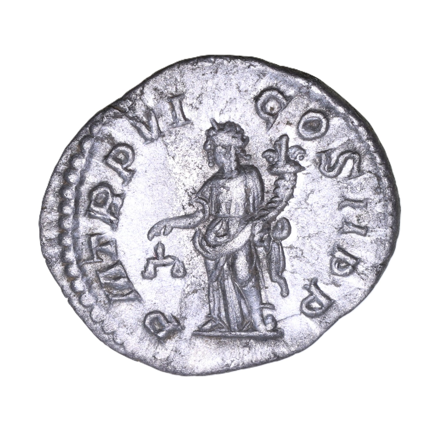 Severus Alexander AD 222-235 Silver Denarius Rome - Image 2