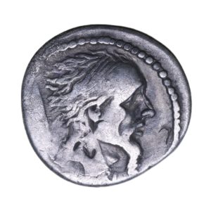 Roman Republic L. Hostilius Saserna 48 BC Silver Denarius The Chilfrome Hoard