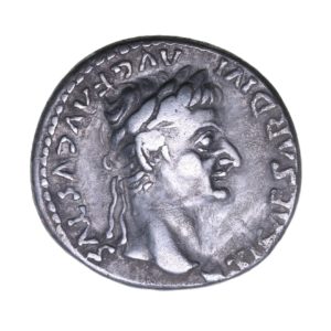 Tiberius AD 14-37 Silver Denarius The Chilfrome Hoard